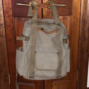 Cargoit canvas backpack/messenger bag